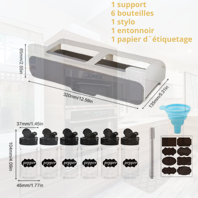 Épices rangement / tiroir à épices
